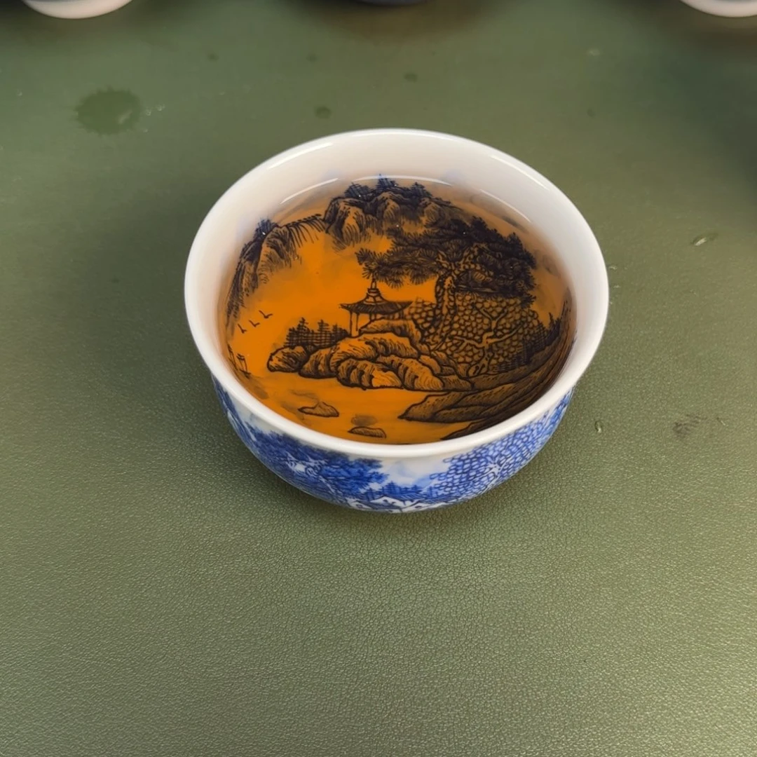 景德镇纯手绘茶具圆圆207