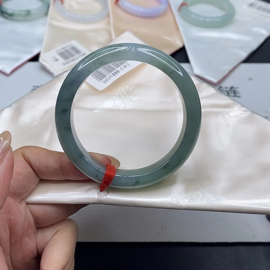 翡翠未镶嵌手镯百元手镯默认瑕疵