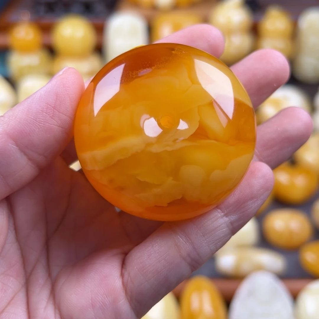 未镶嵌颈饰琥珀纯天然琥珀蜜蜡无优化