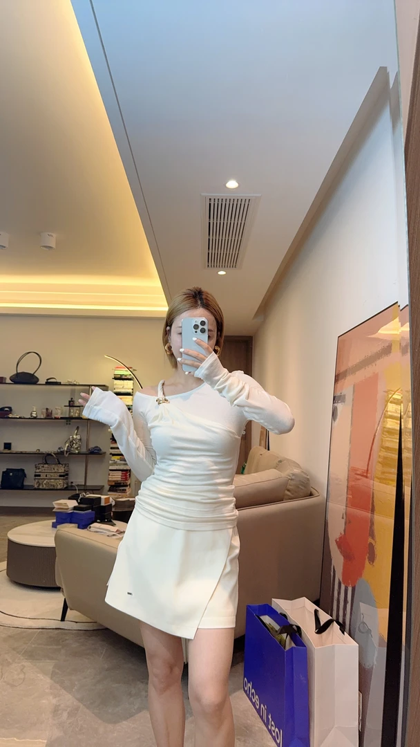 zhaoxiaopao/赵小泡前面遮挡显瘦裙裤