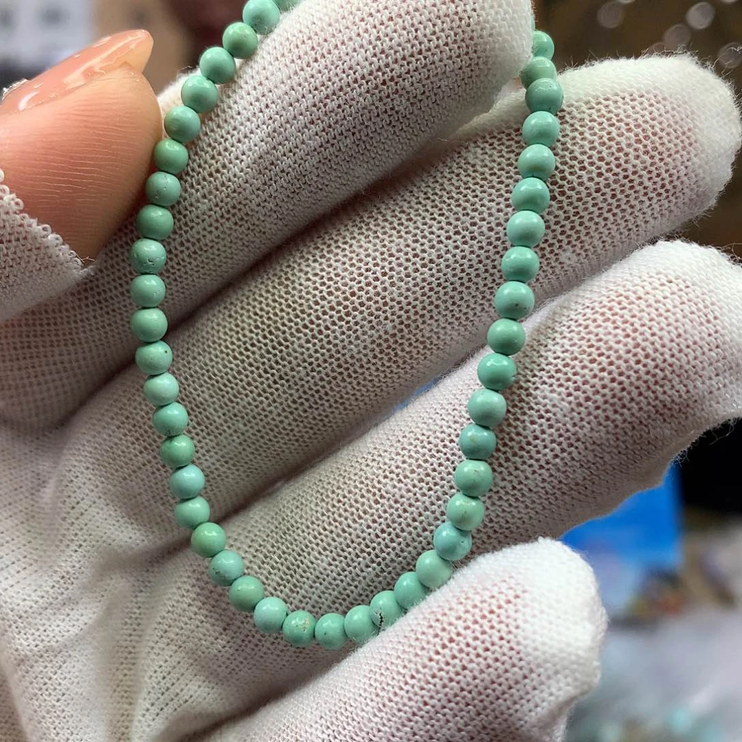 绿松石未镶嵌挂件