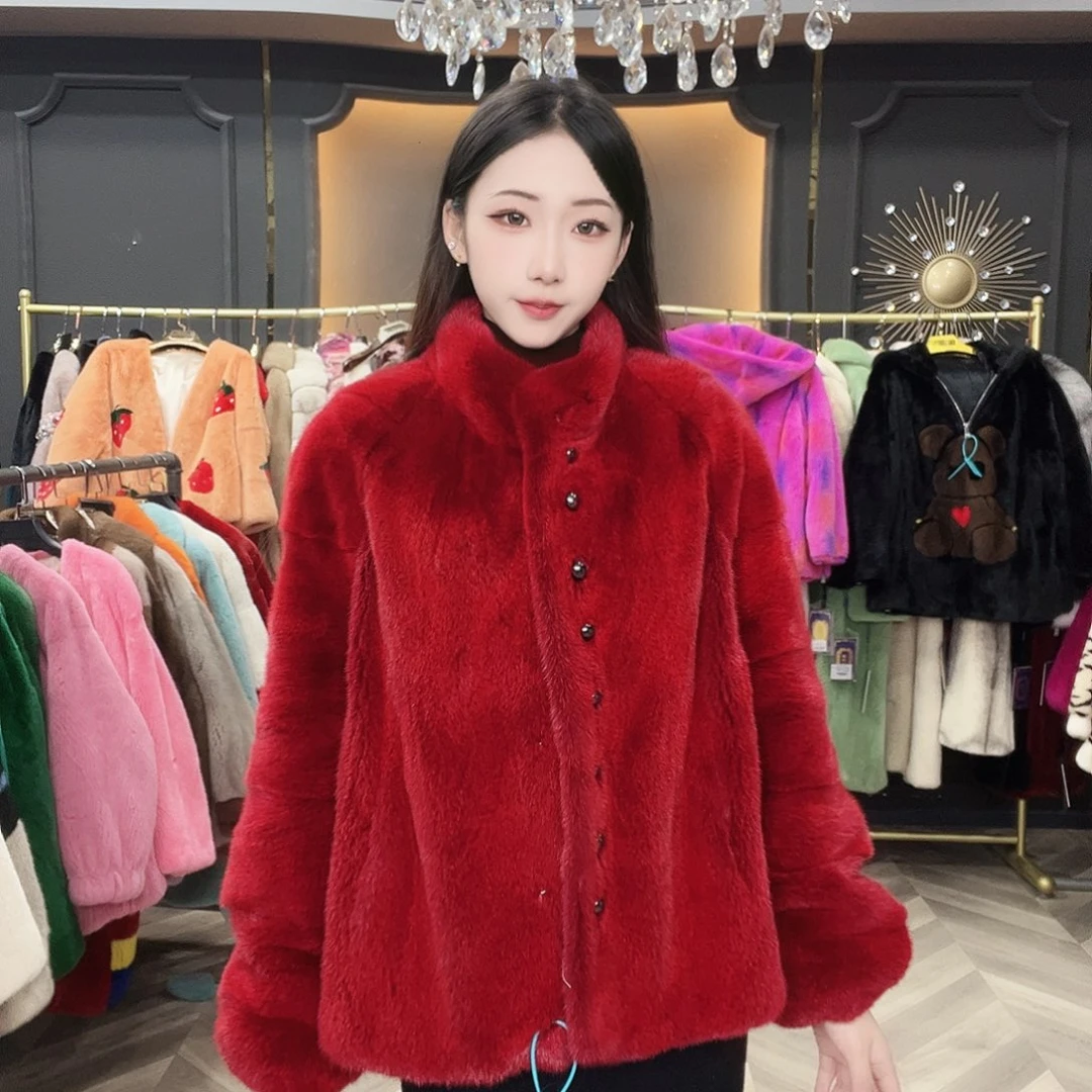 冬季新款时尚水貂