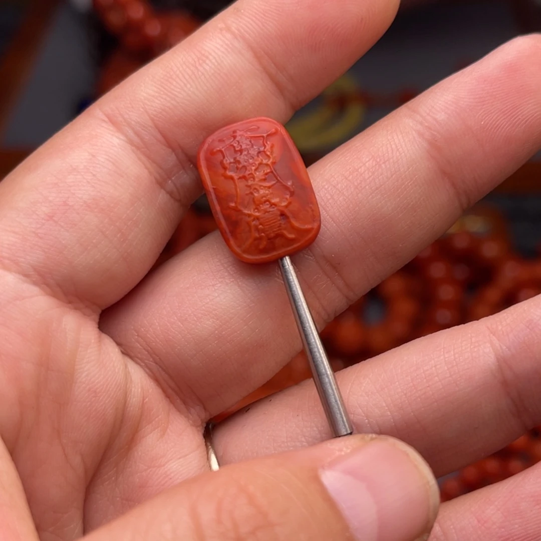 南红玛瑙太太牌未镶嵌