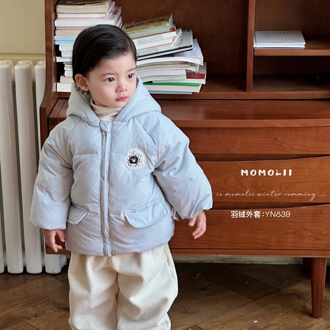 Momolii 茉茉哩厚款羽绒外套YN893小企鹅