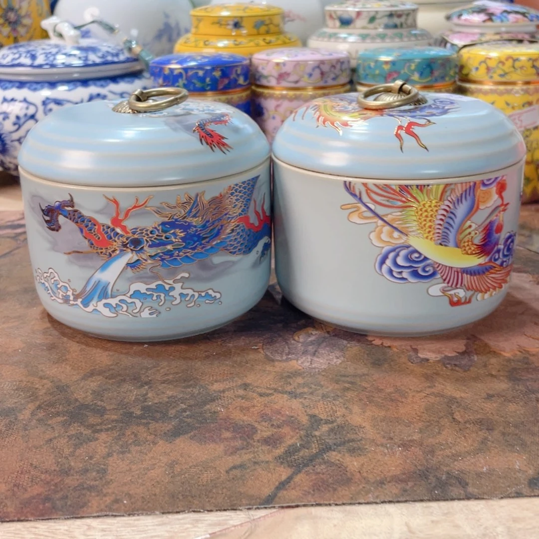 济轩茶器茶叶罐子