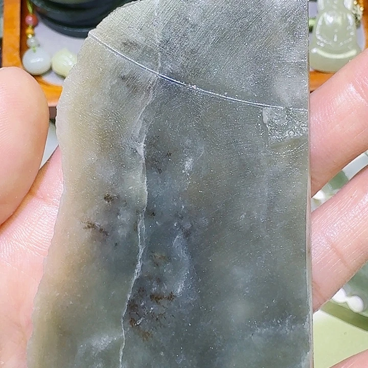 和田玉未镶嵌车挂