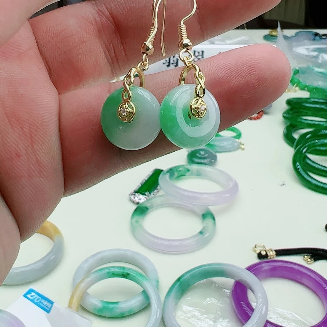 翡翠吊坠(赠链)银S925镶嵌