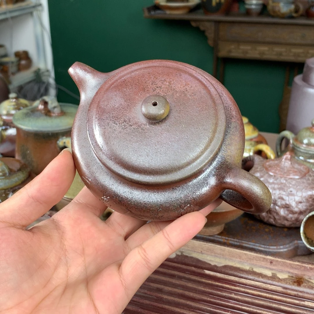 紫砂柴烧纯自然柴烧