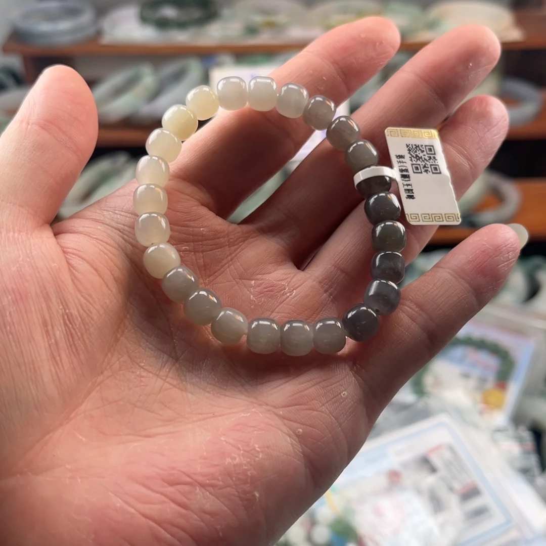 和田玉（糖玉）未镶嵌手链和田玉