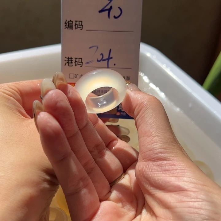 未镶嵌戒指玛瑙/玉髓