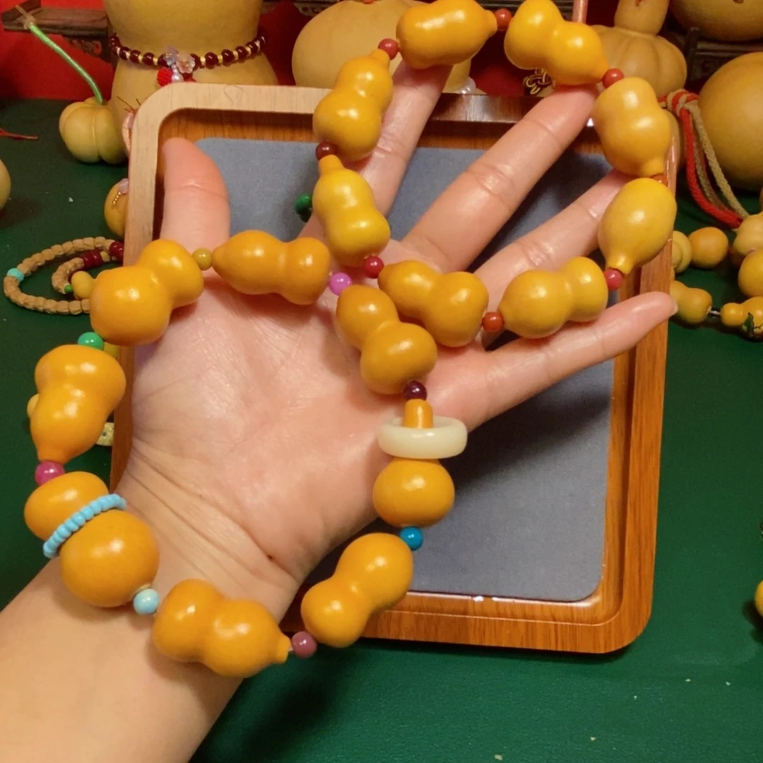 乐*购葫芦手持两串葫芦葫芦