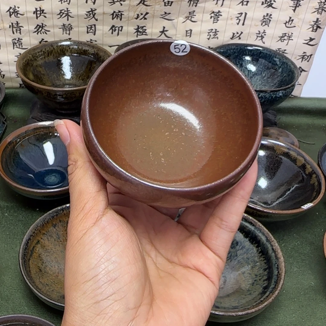 茶盏52 行云龙窑柴烧