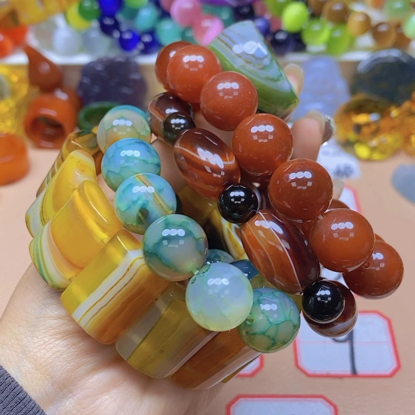 【闪购商品】玛瑙/玉髓颈饰未镶嵌七*