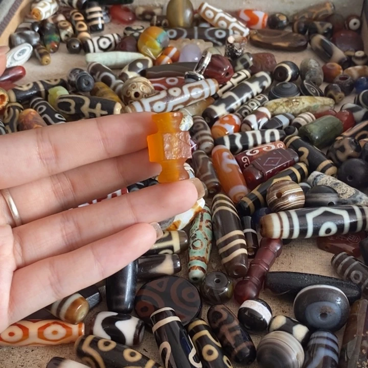 玛瑙/玉髓颈饰足银镀金镶嵌143