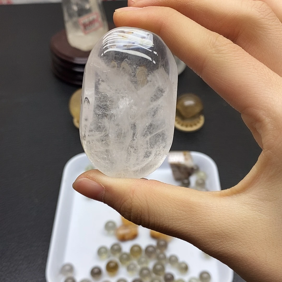 水晶未镶嵌珠宝半成品155水晶石