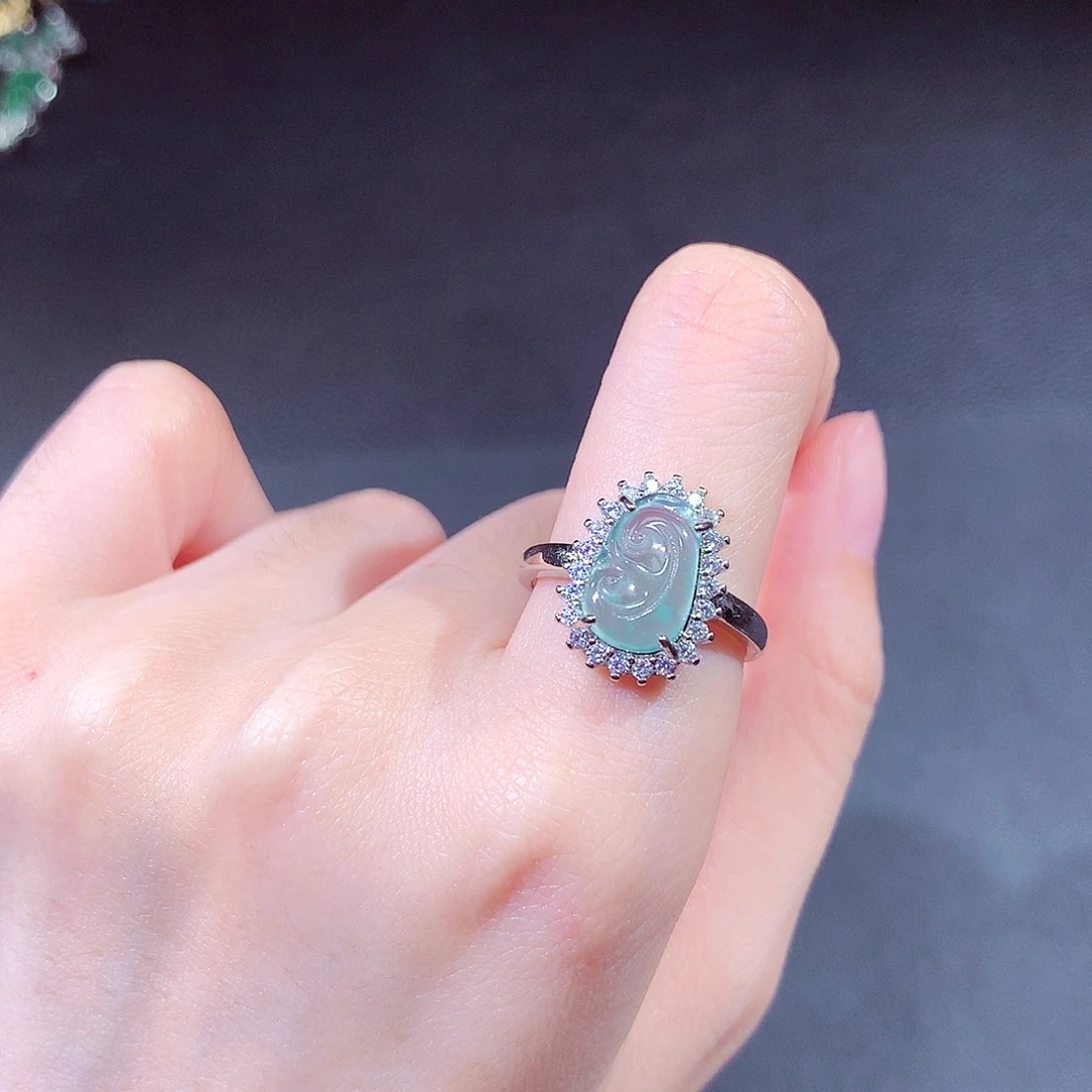 未镶嵌戒指翡翠翡翠