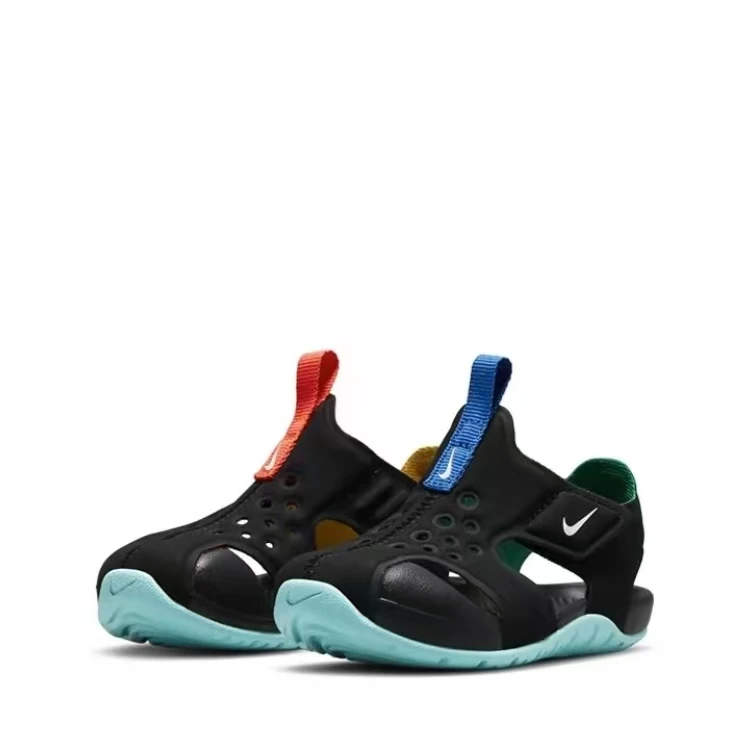 Nike耐克DM0972-010男女宝宝儿童包头凉鞋沙滩鞋DM0973-013无鞋盒