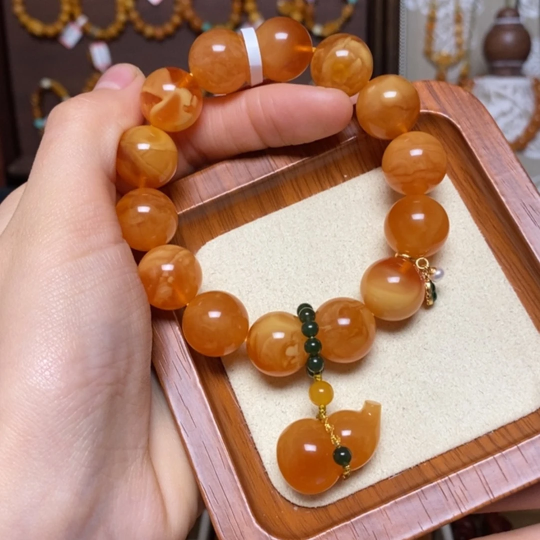 【闪购商品】手链蜜蜡未镶嵌手串