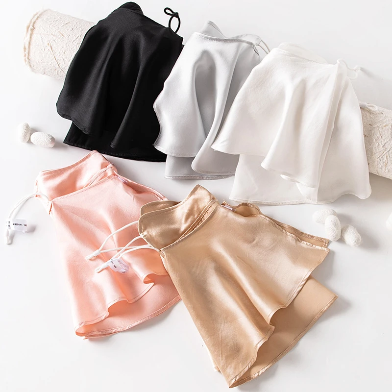 透气外出遮阳面罩桑蚕丝透气加大口罩防紫外线防晒夏季骑行真丝面