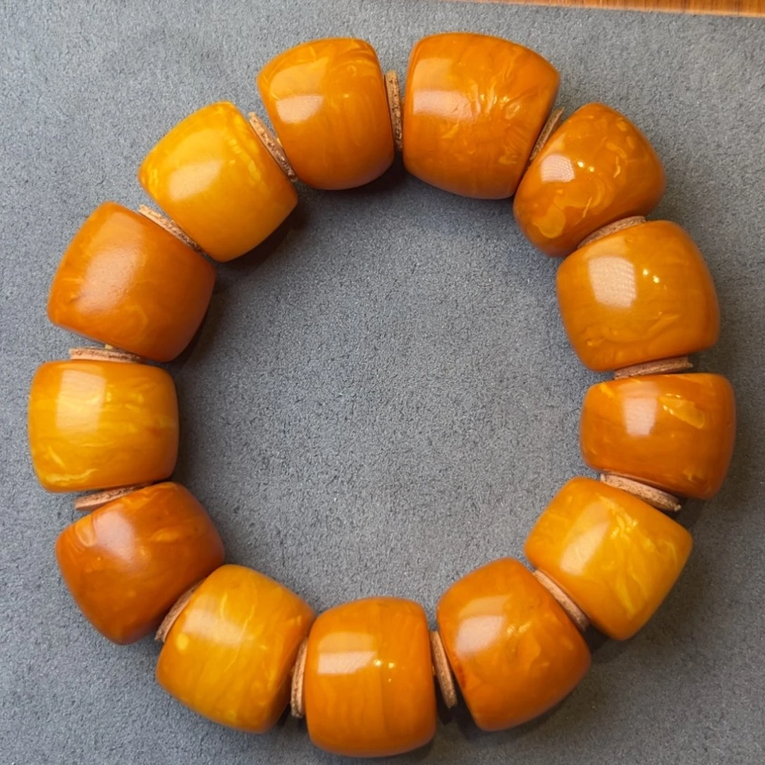 蜜蜡未镶嵌吊坠(不含链)