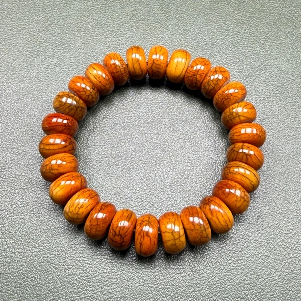 藏式精美骨制手串算盘子1.4