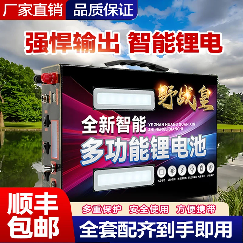 新升级48V多功能户外大容量大功率48V锂电池便携式耐用