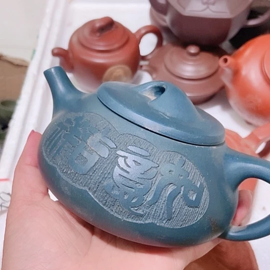 茶壶紫砂宜兴紫砂全手工制作微瑕