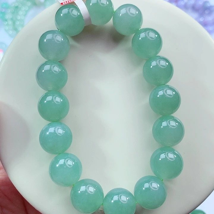 翡翠未镶嵌手链卡13