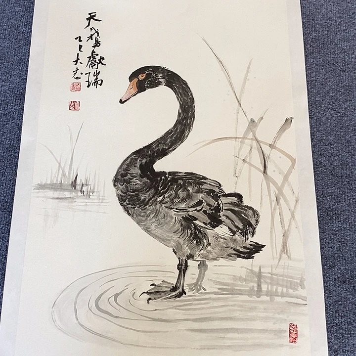 国画纯手绘国画写意作品45*68