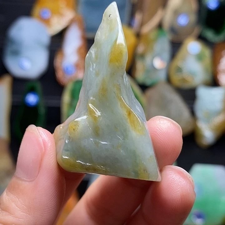 定制翡翠未镶嵌天然缅甸翡翠定制