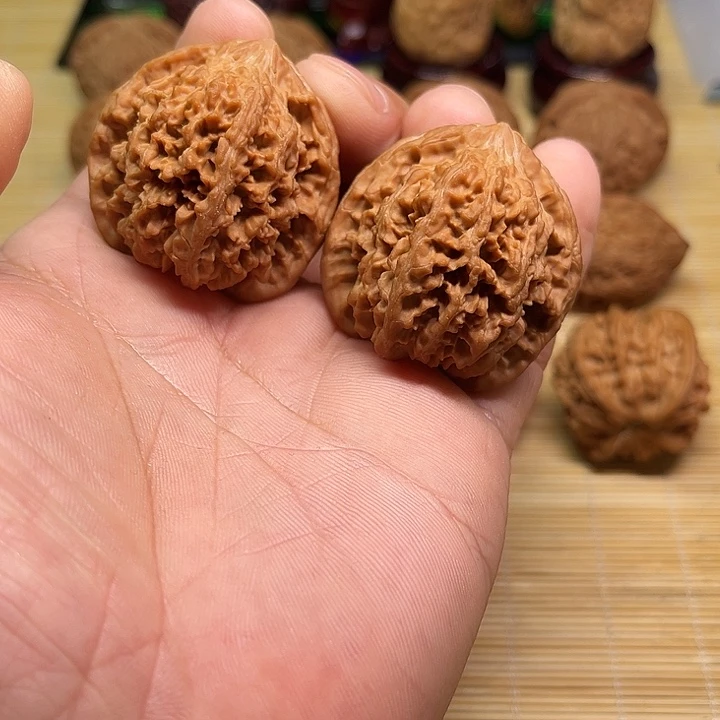 把件桃核全品无修满天星39.5尺