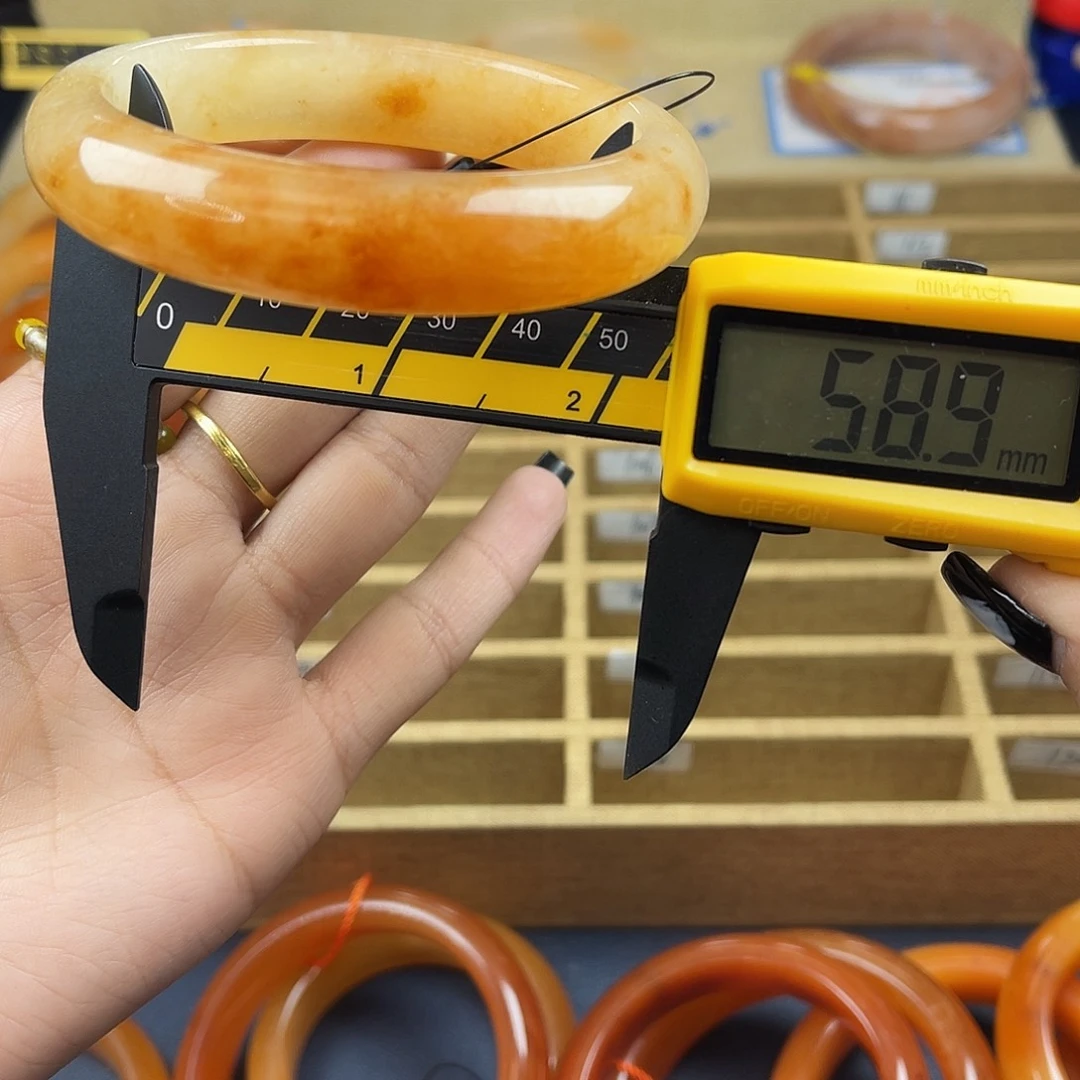 非金属无87号 茄山老油料 58圈口 红飘花