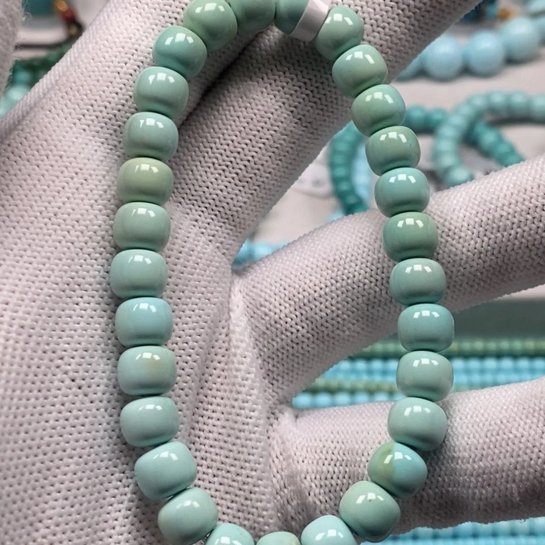 绿松石未镶嵌原矿纯干料绿松石