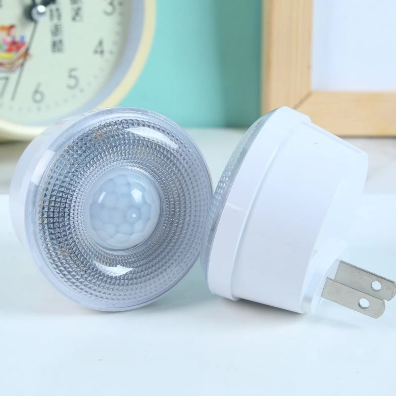 插电感应小夜灯客厅家用卫生间玄关走廊节能楼道光控