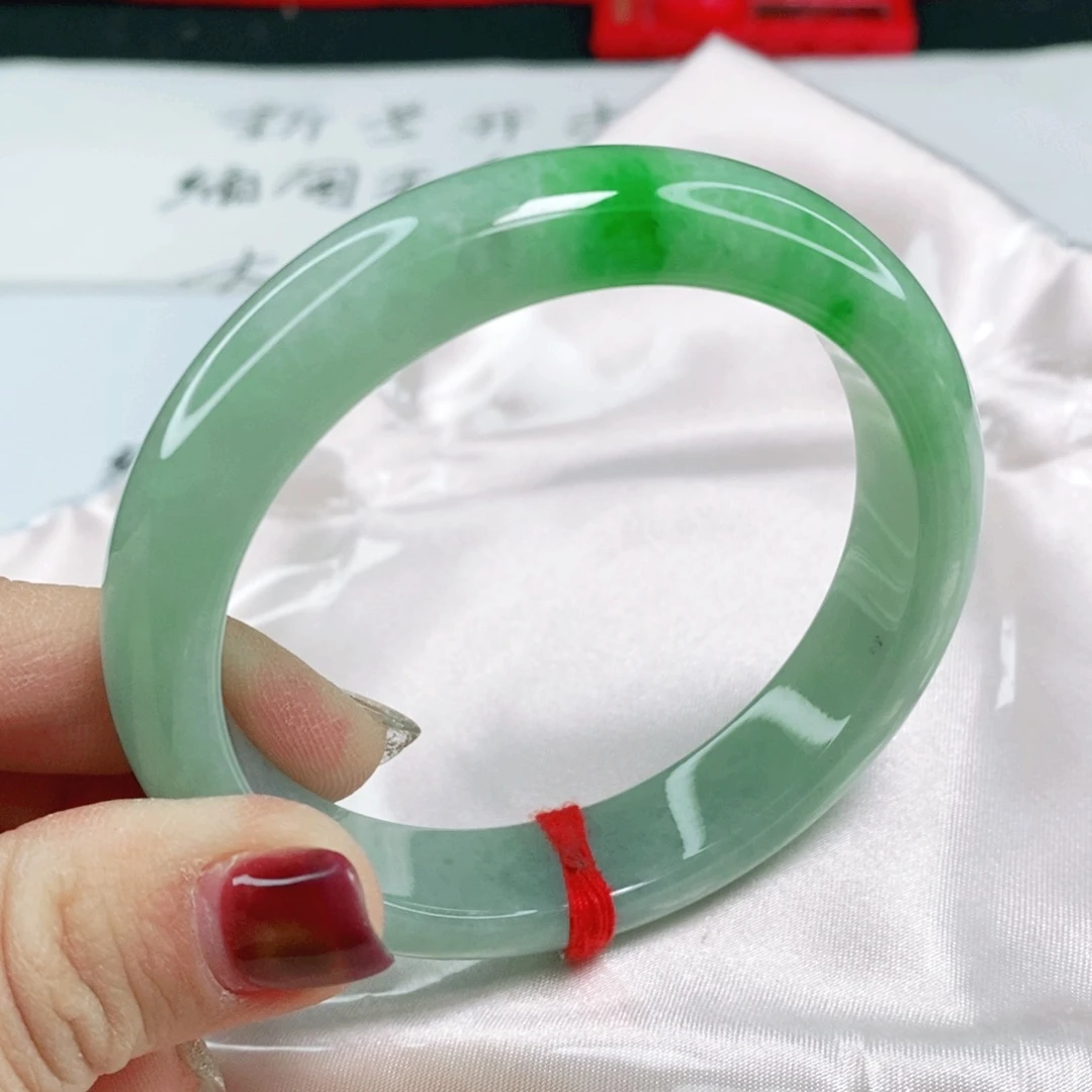 未镶嵌手镯翡翠圈口57