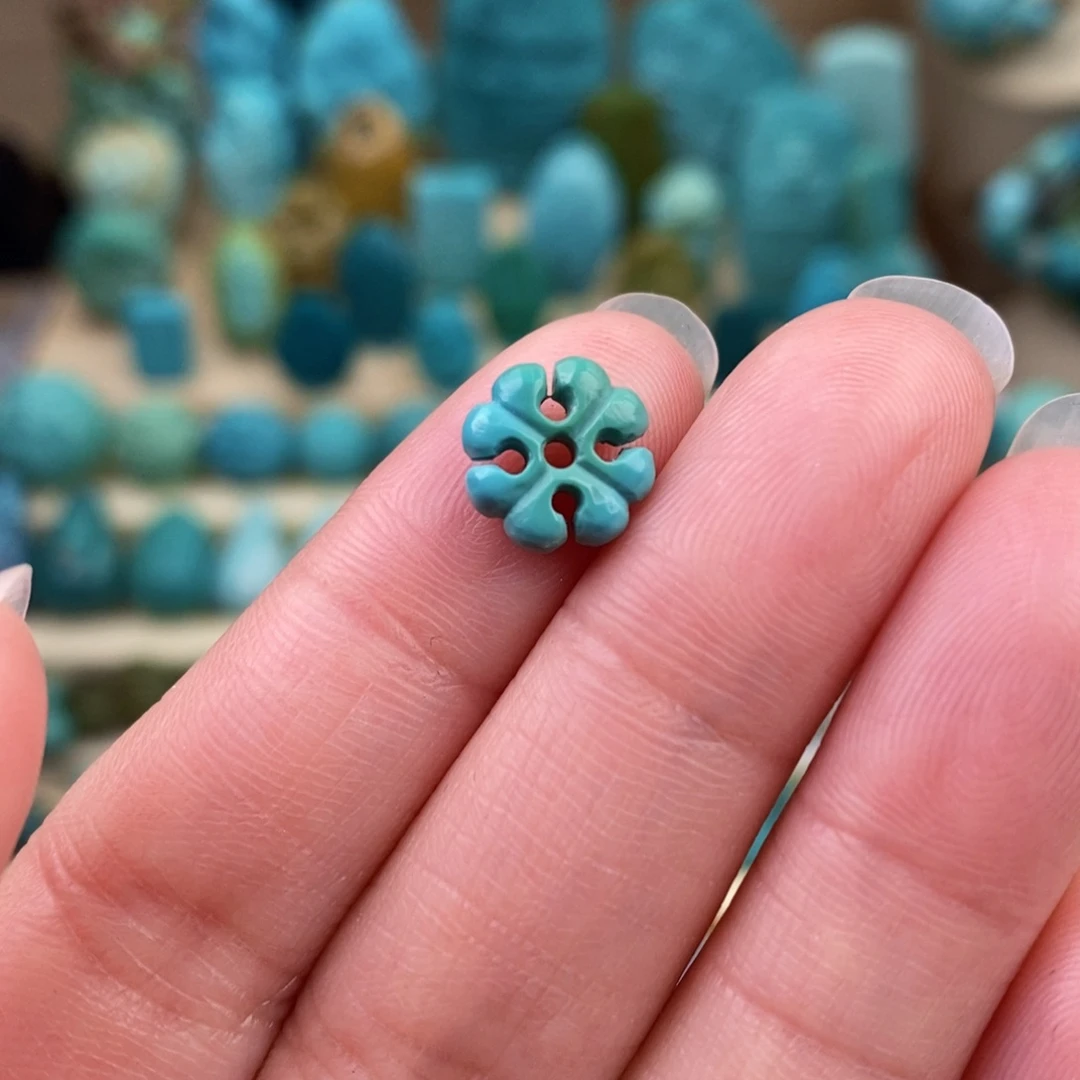 绿松石珠宝奇石未镶嵌