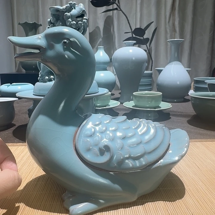 摆件全手工，鸭子。。