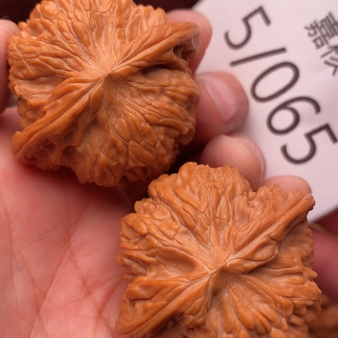 文玩核桃把件41磨盘