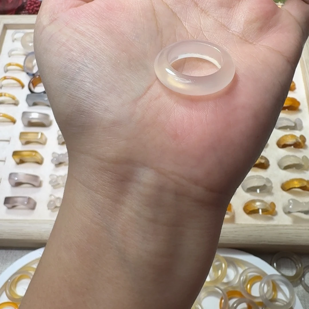 未镶嵌戒指玛瑙/玉髓770港15