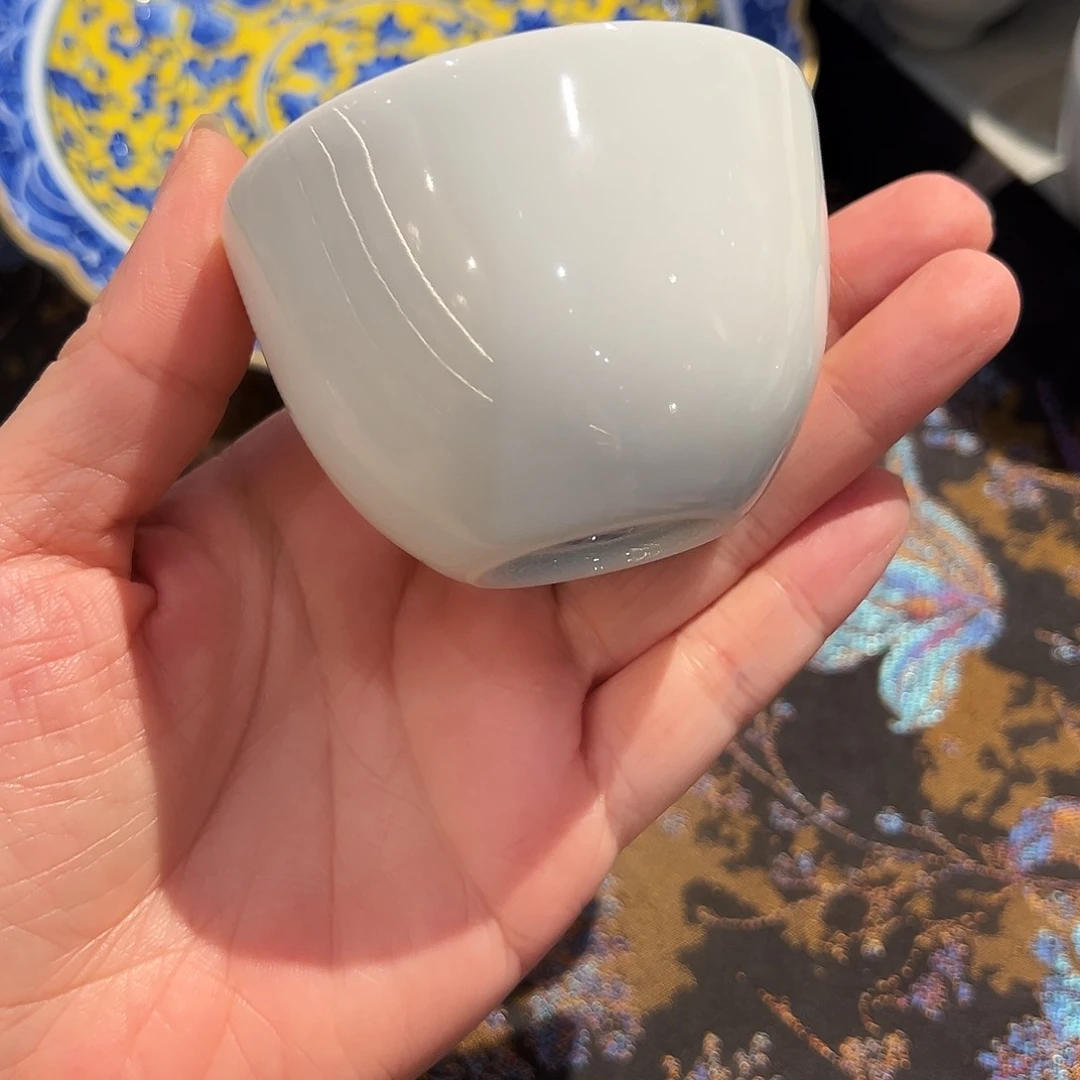 堂钟正窑柴窑糯米胎玛瑙釉