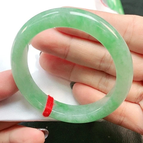 未镶嵌手镯翡翠正圈2608