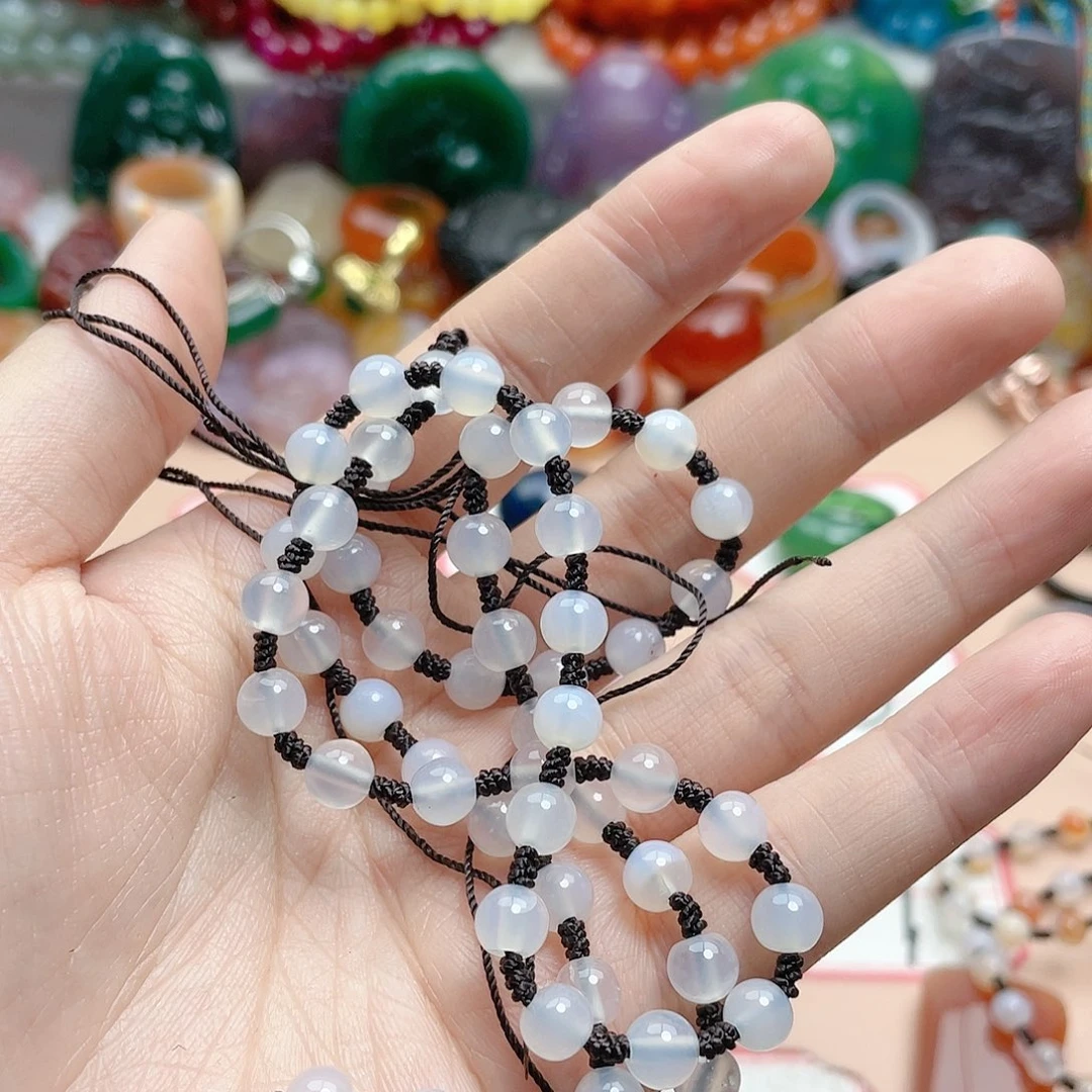 玛瑙/玉髓颈饰合金夏****?