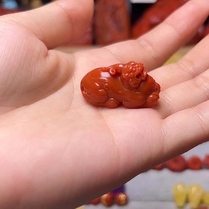 南***孩南红玛瑙未镶嵌卡29