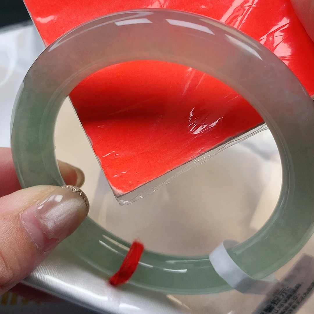 未镶嵌手镯翡翠缅甸纯天然A货翡翠老坑料冰透性价比164号