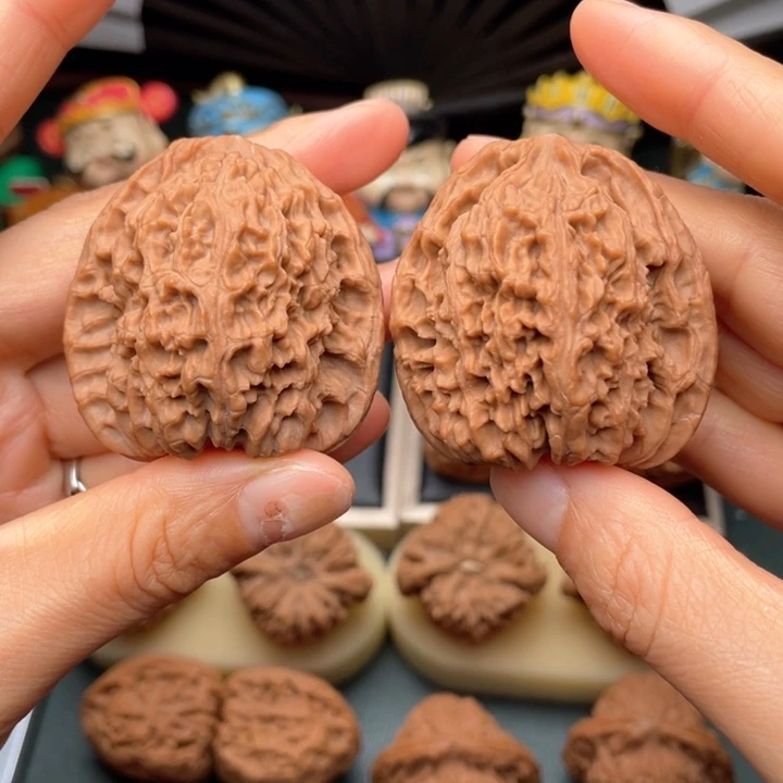 吊坠文玩核桃444345尺大高炮货头