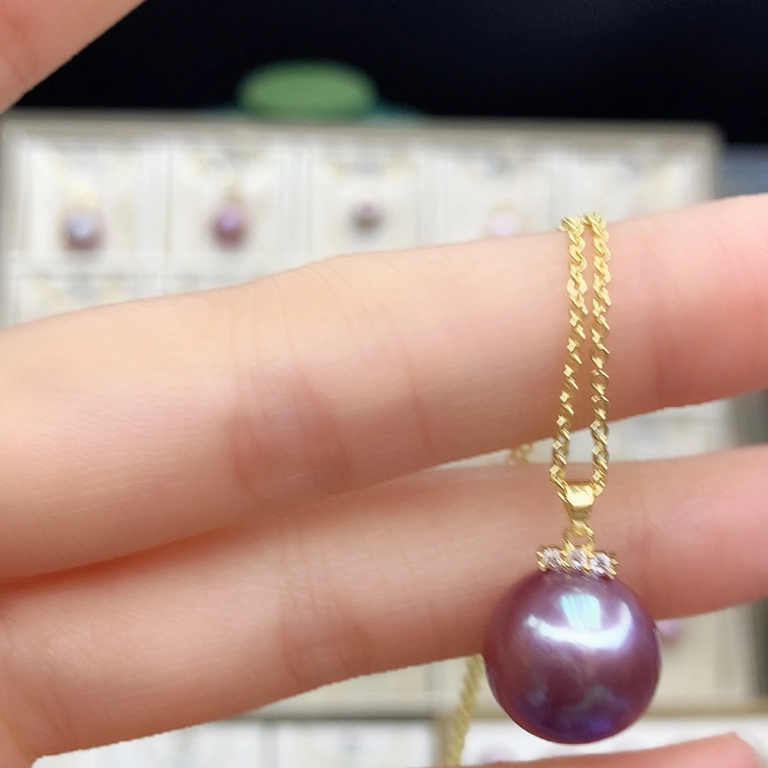 淡水珍珠颈饰合金