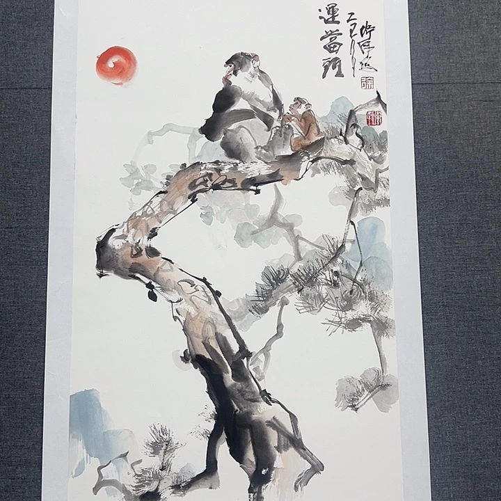 国画书画作品多次