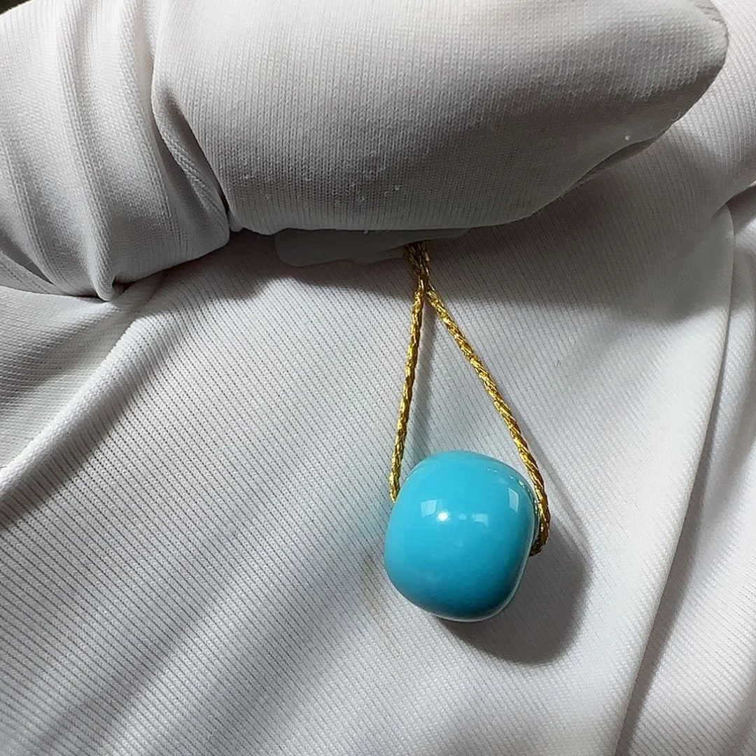 绿松石未镶嵌11mm➕单珠