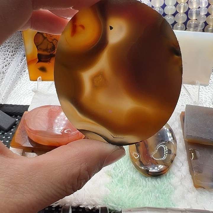 玛瑙/玉髓未镶嵌颈饰