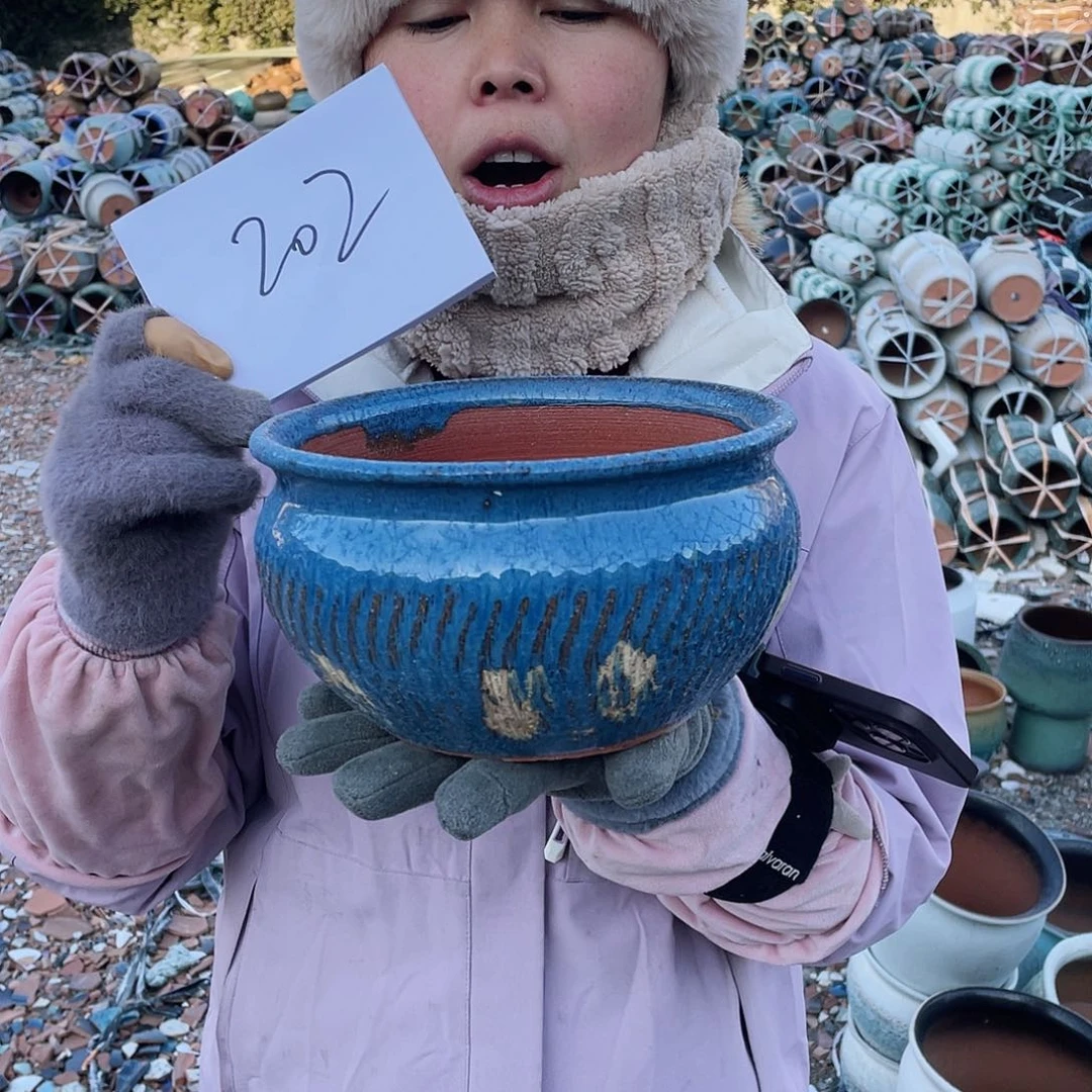 红陶王嫂花盆0209-202